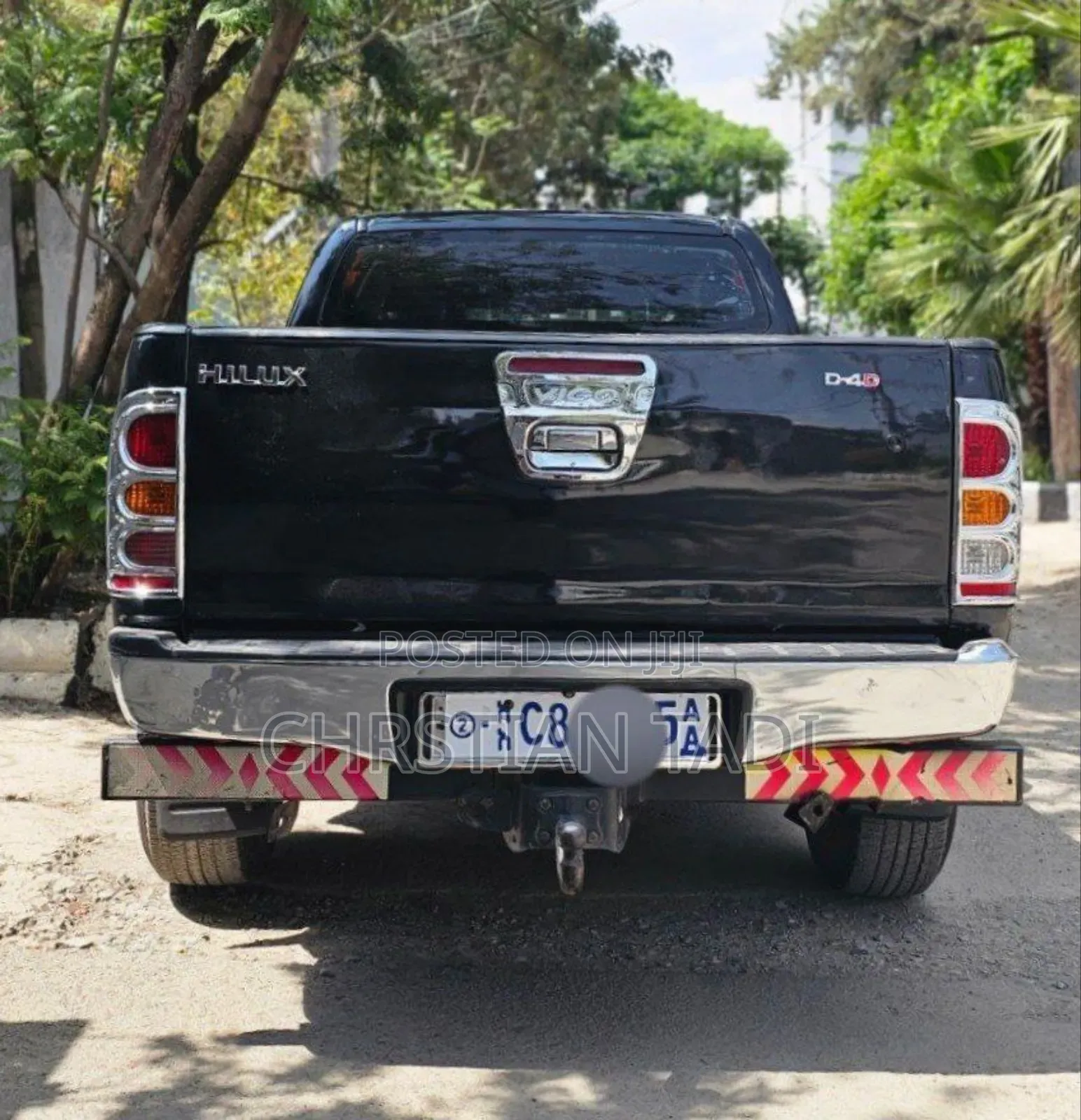 Toyota Hilux 2.5 D-4D 4X4 SRX 2011 Black