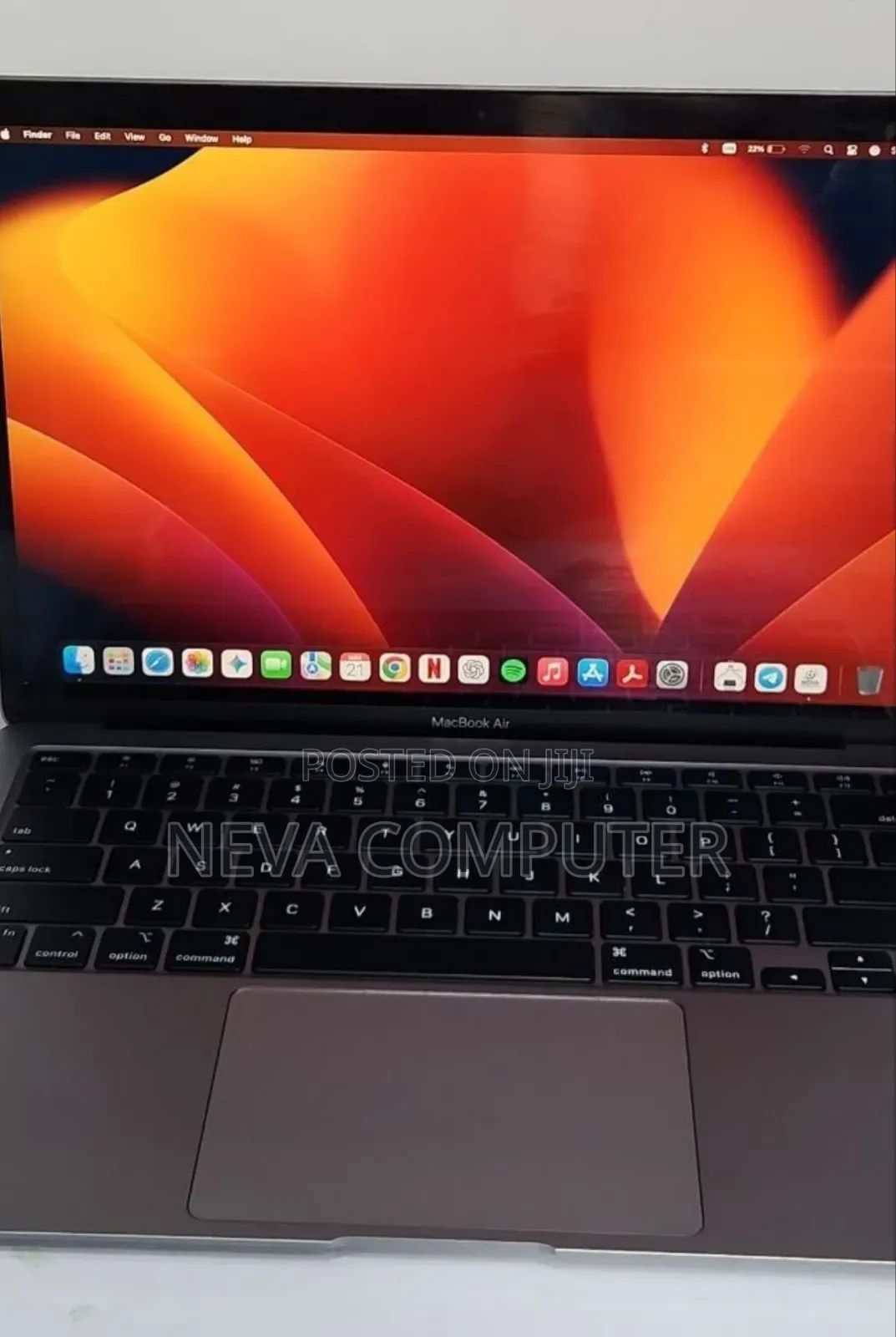 New Laptop Apple MacBook Air 2020 M1 8GB Apple M1 SSD 256GB