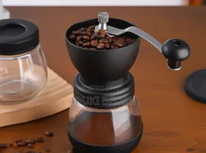 Manual Glass Coffee Grinder