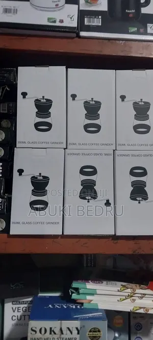 Manual Glass Coffee Grinder