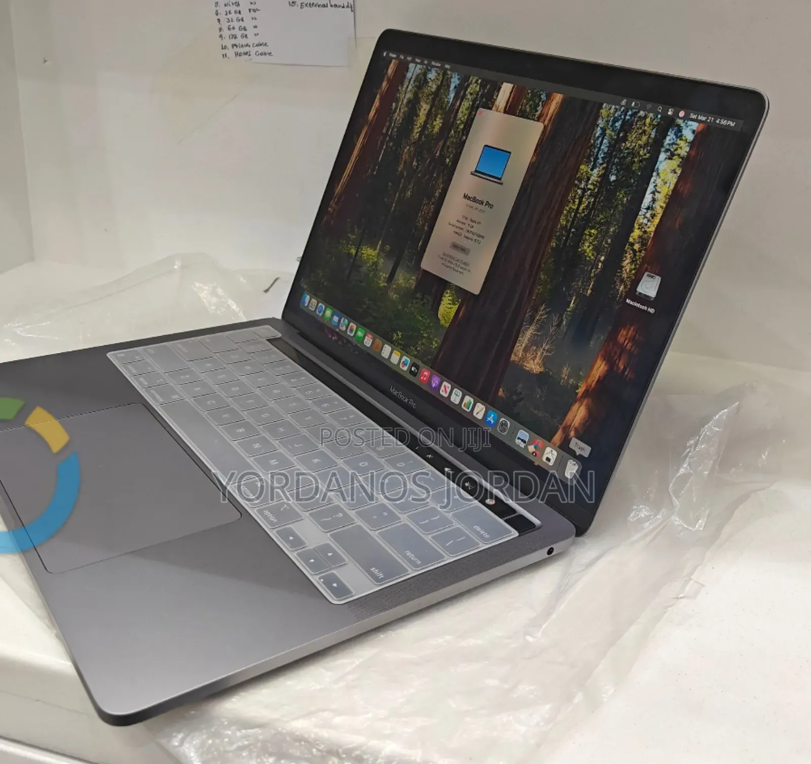 New Laptop Apple MacBook Pro M1 8GB Apple M1 SSD 256GB