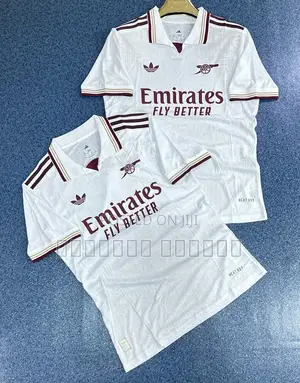 Arsenal White Jersey