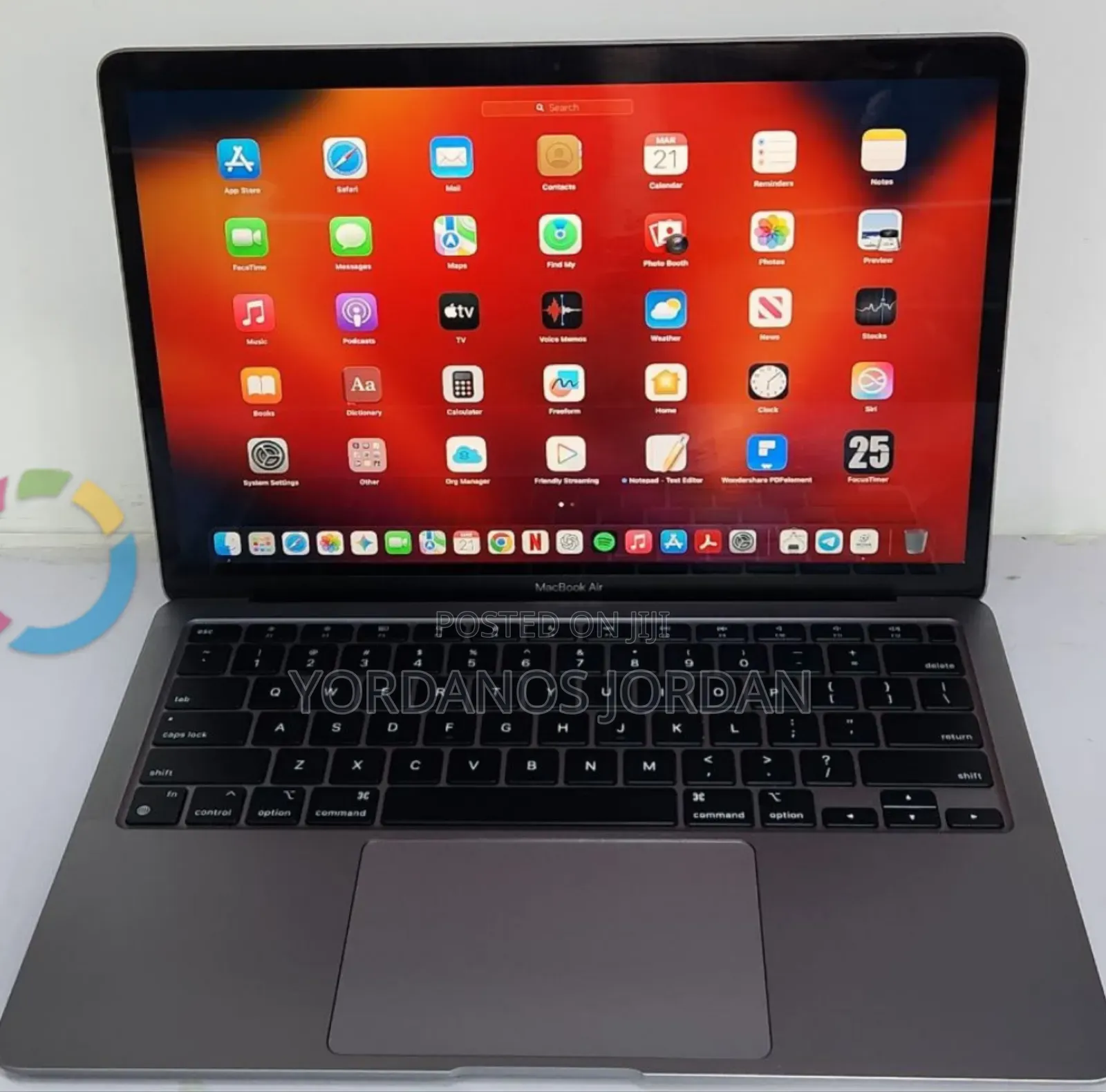 New Laptop Apple MacBook Air 2020 M1 8GB Apple M1 SSD 256GB