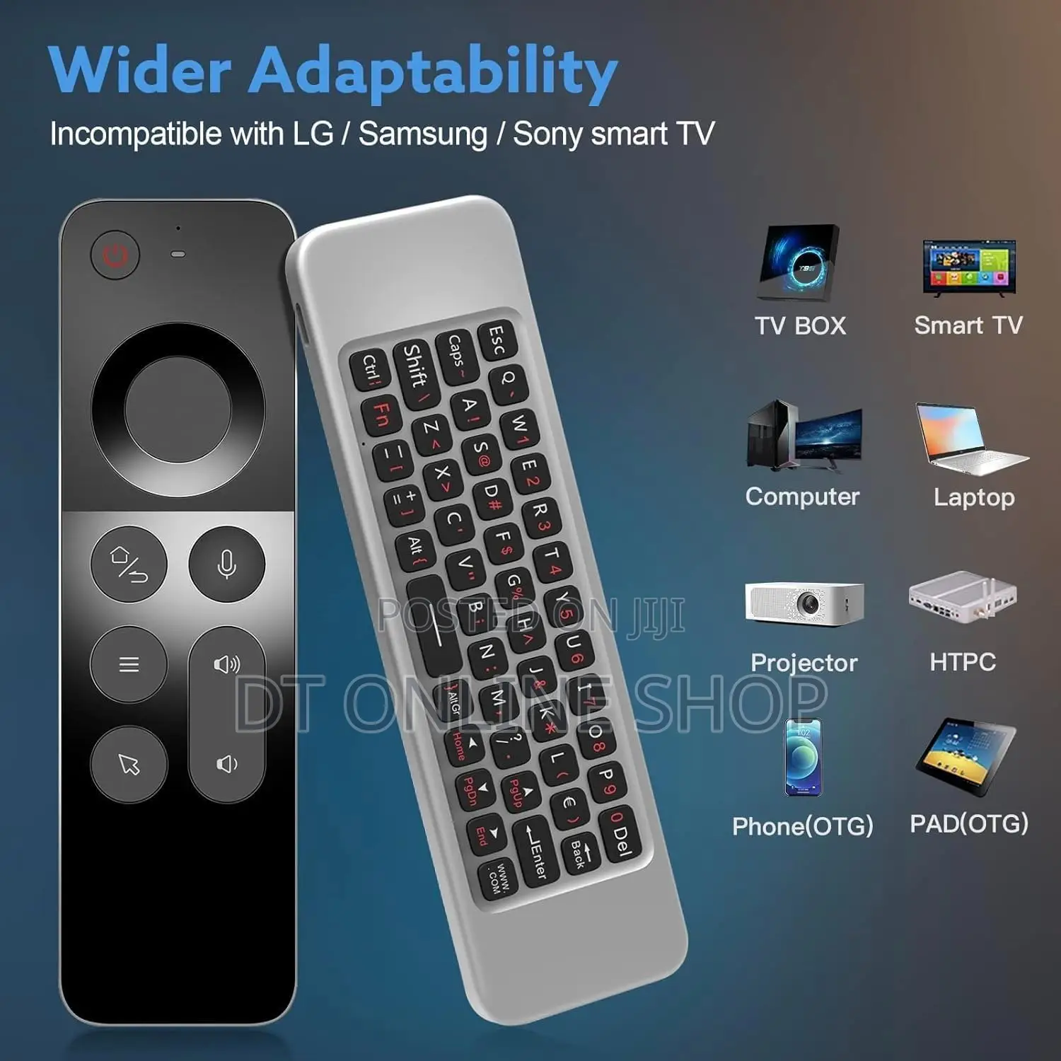 W3 Air Mouse Remote Control