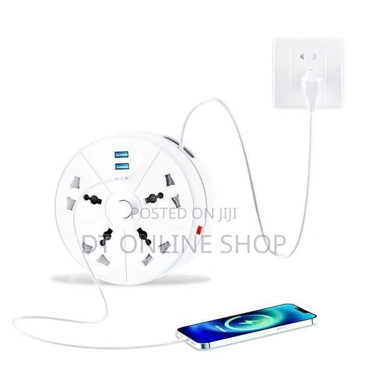 Gelistar Retractable Power Strip