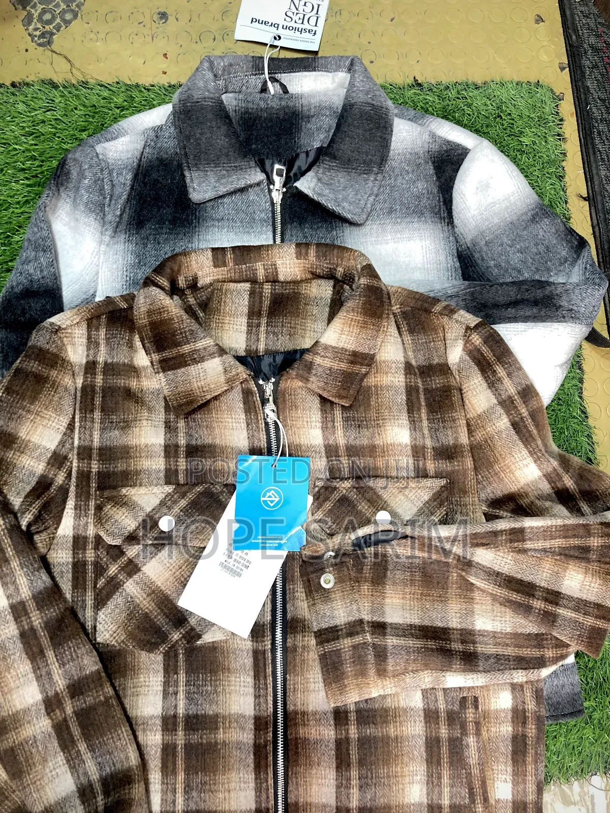 ጥራት ያለው (Plaid) Jacket