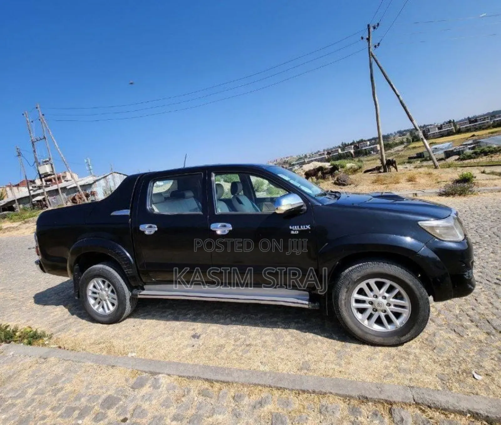 Toyota Hilux 3.0 D-4D 4x4 2014 Black