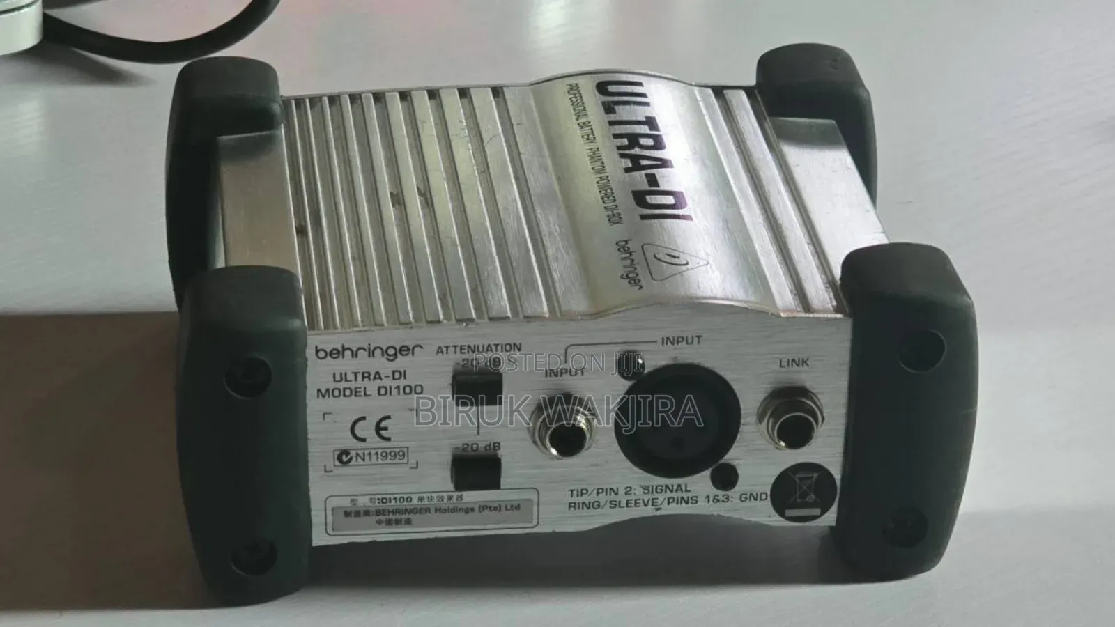 Diboxes for Live Bass Recording