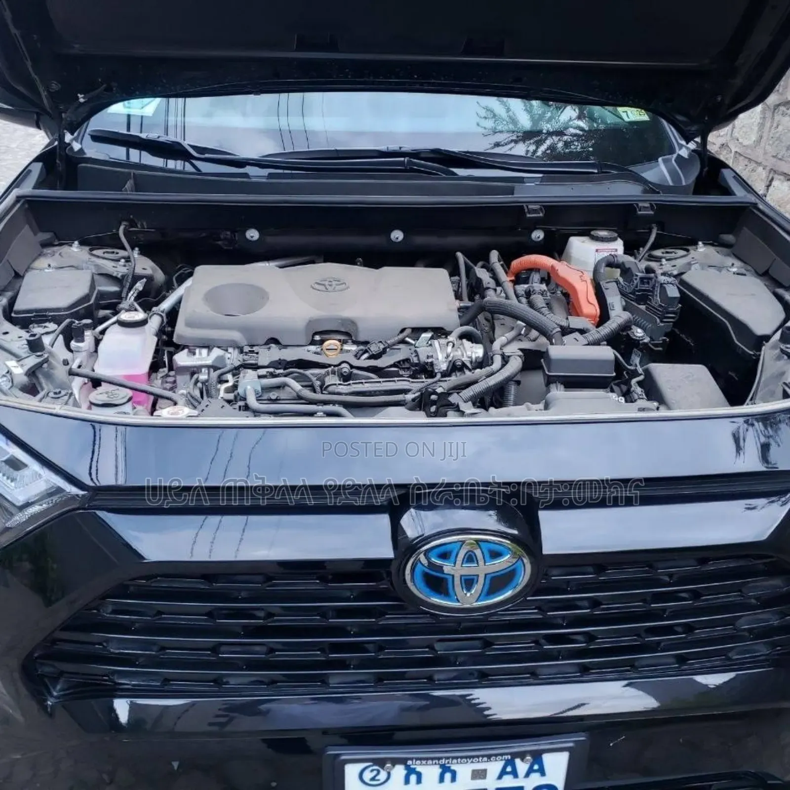 Toyota RAV4 Hybrid 2023 Matt Black