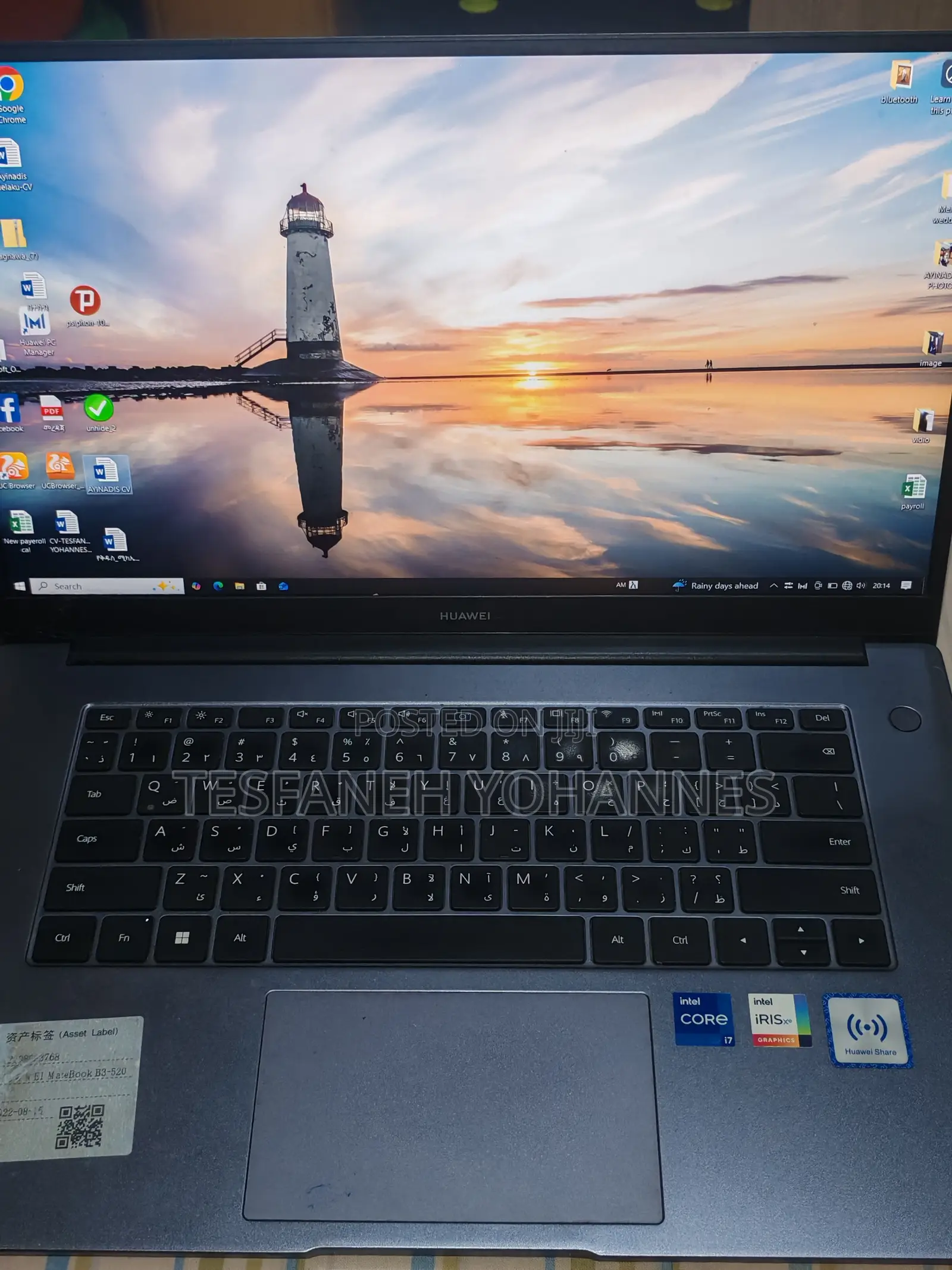 Laptop Huawei MateBook X Pro 16GB Intel Core i7 SSD 16 GB