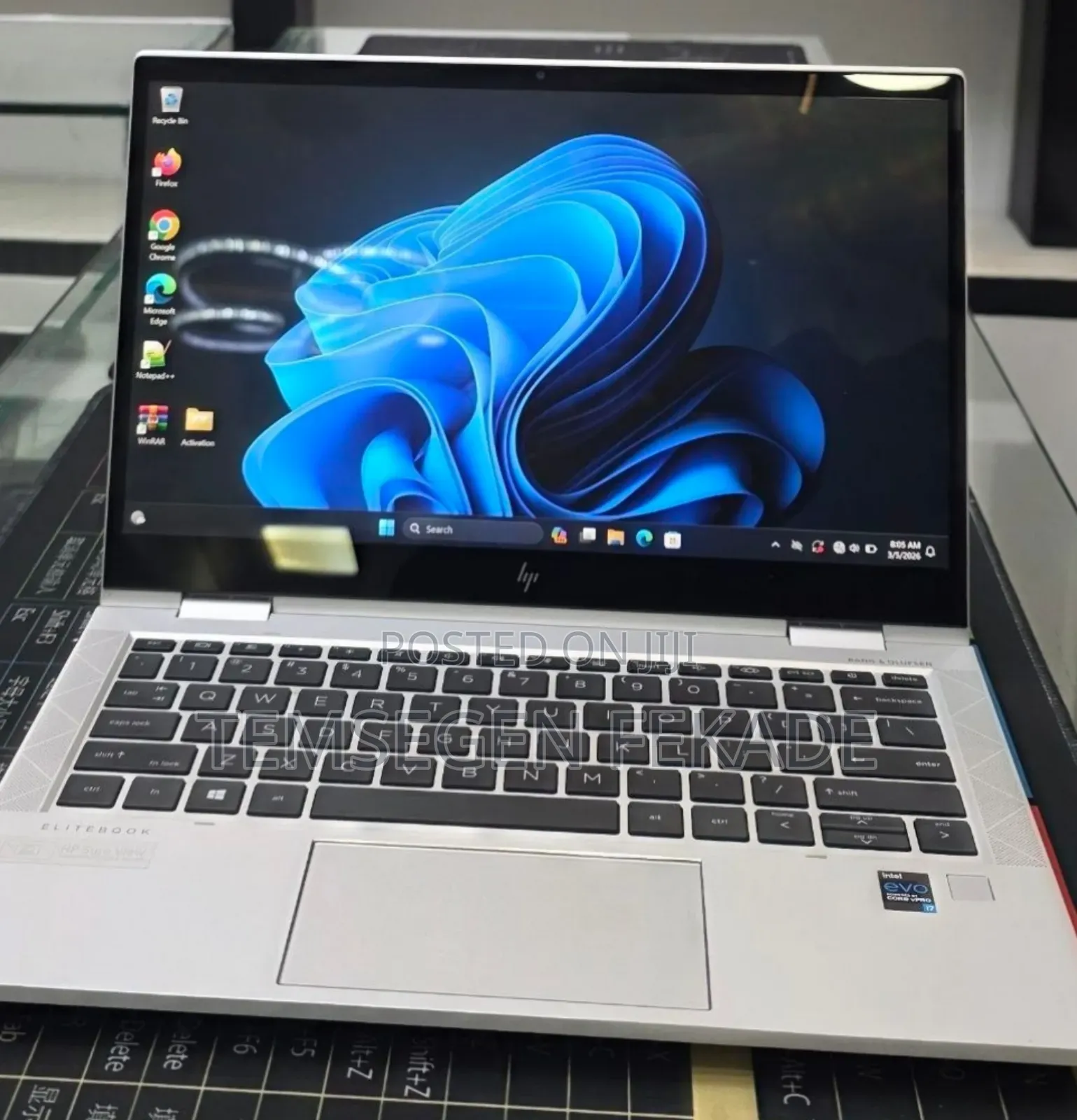 New Laptop HP EliteBook x360 1030 G8 16GB Intel Core i7 SSD 512GB
