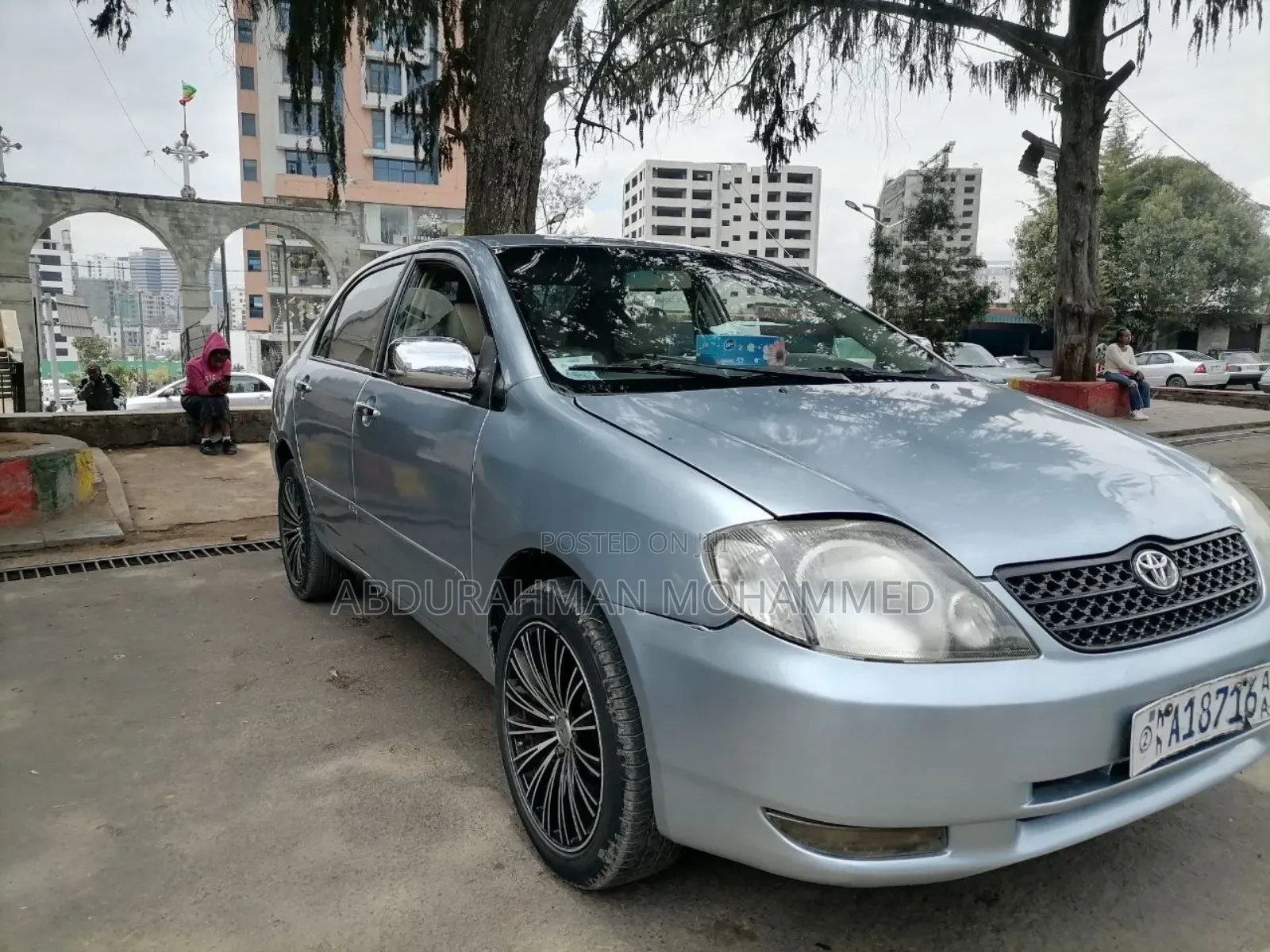 Toyota Corolla Sedan 2001 Blue