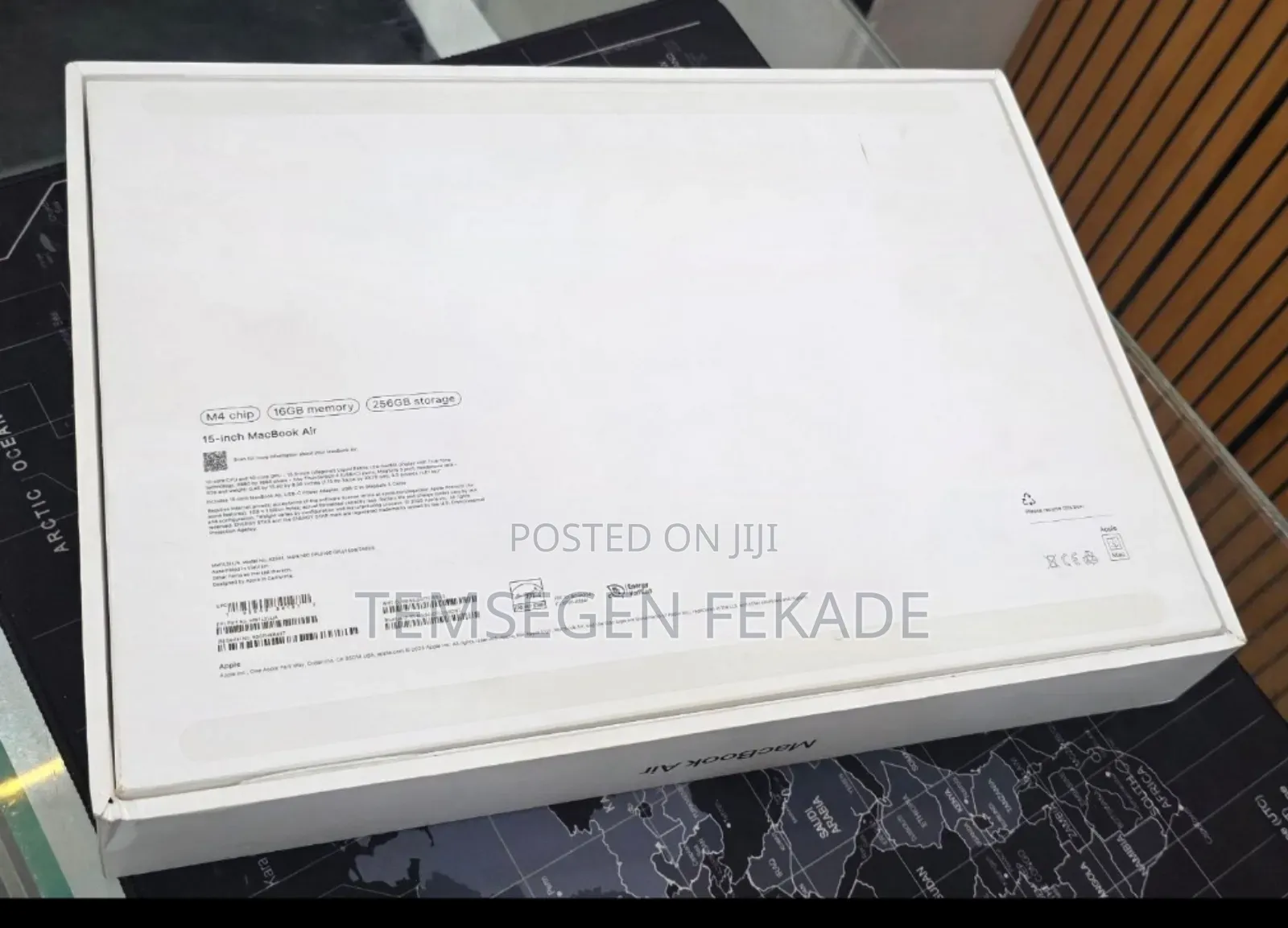 New Apple MacBook Air 2025 M4 15-inch 16GB Apple M4 Max SSD 256GB