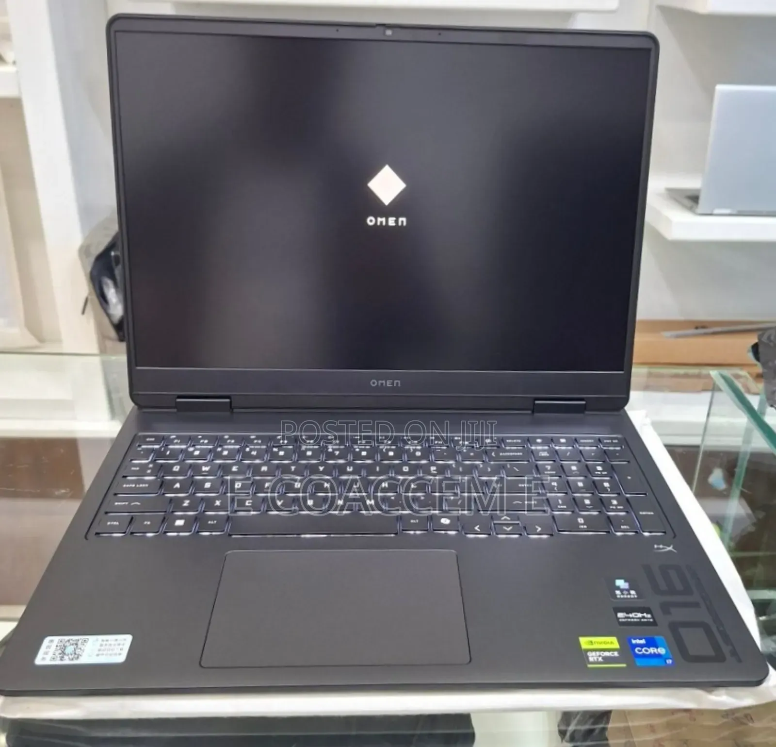 New Laptop HP Omen 16 16GB Intel Core i7 SSD 1T