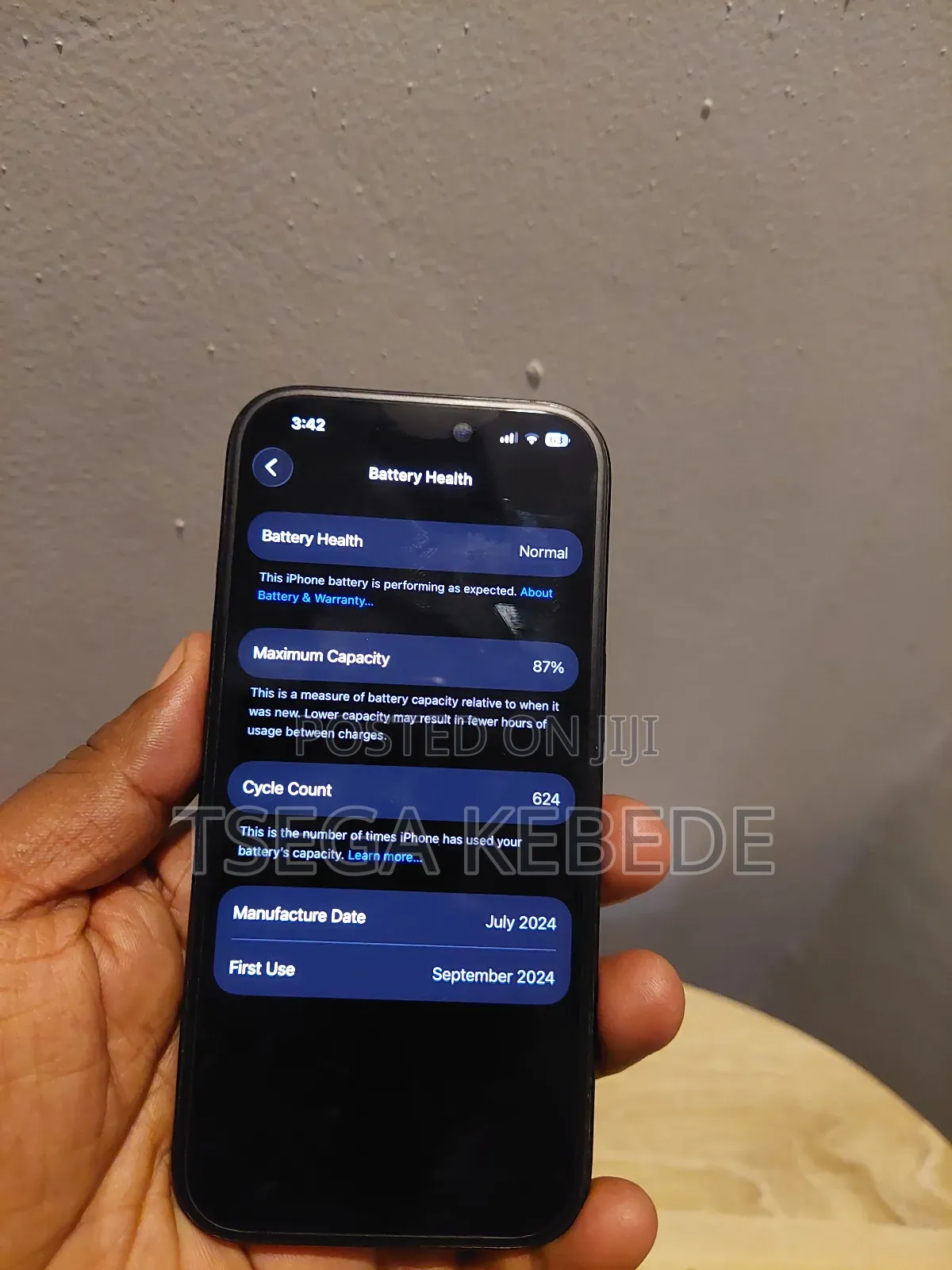 Apple iPhone 16 Pro 128 GB Black