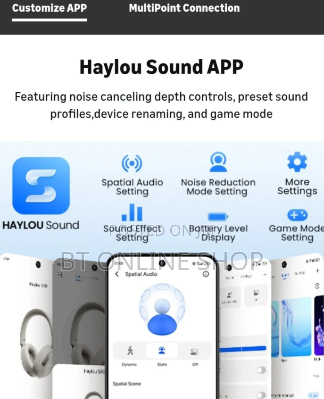 Haylou S40 Wireless Headphones