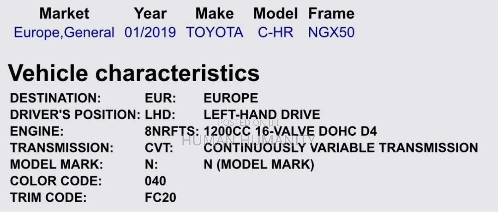 Toyota C-HR 2021 White