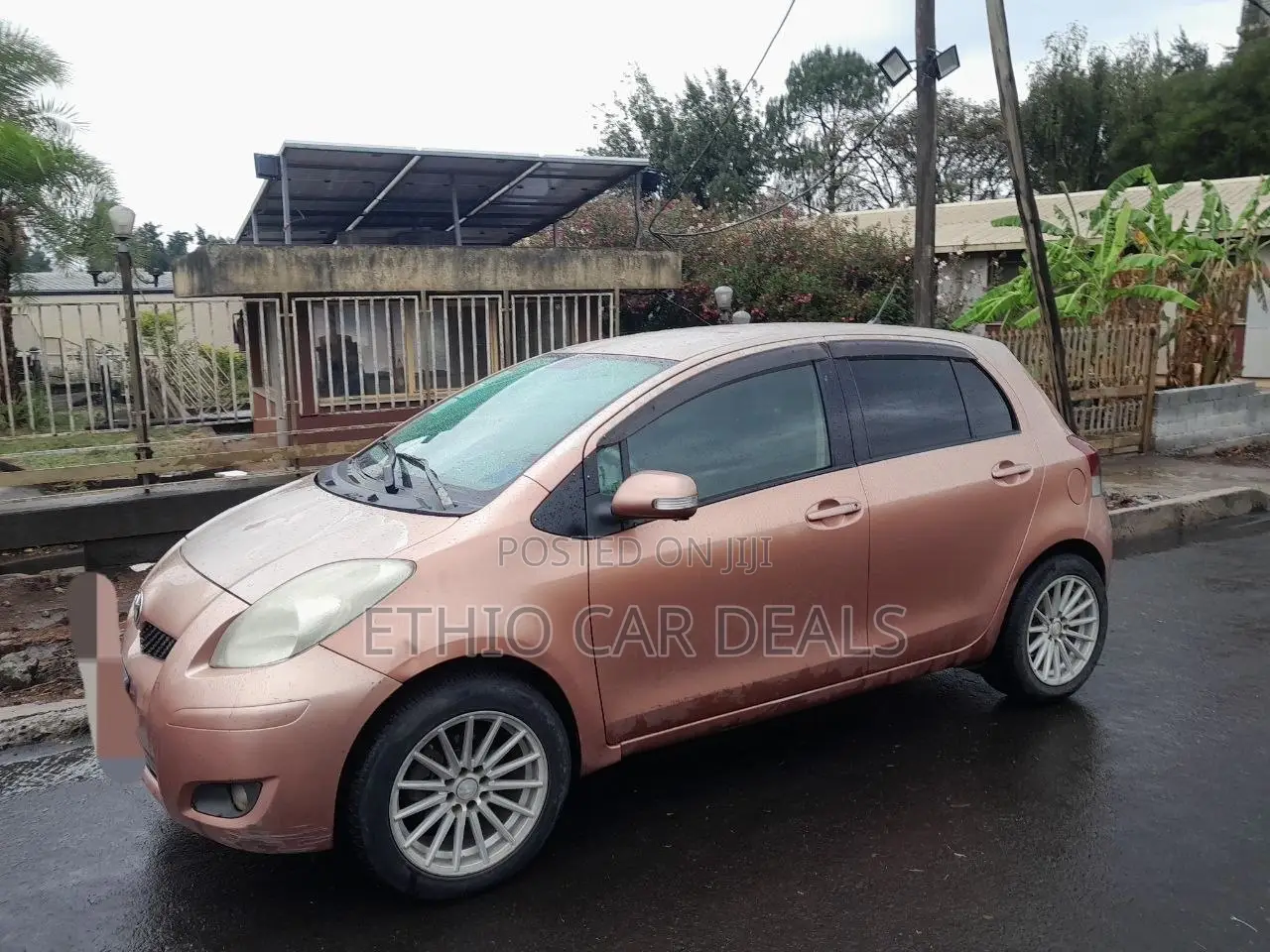 Toyota Yaris 2008 Orange