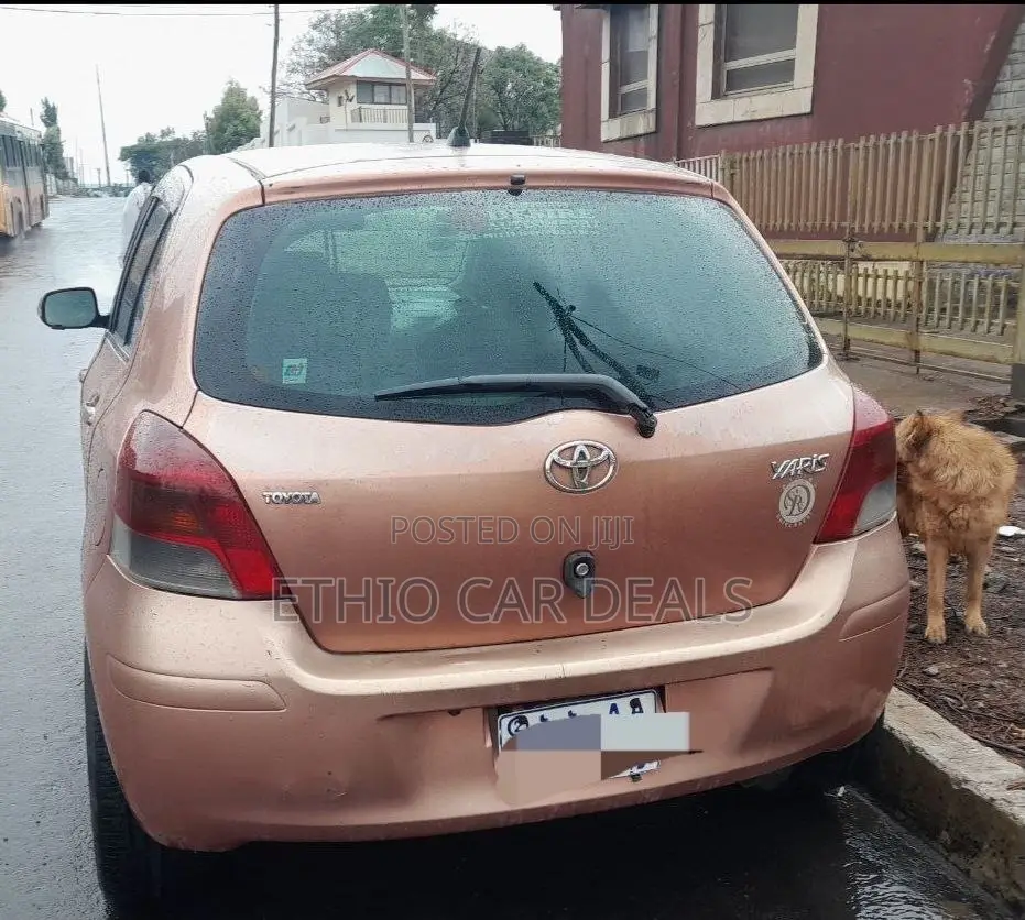 Toyota Yaris 2008 Orange