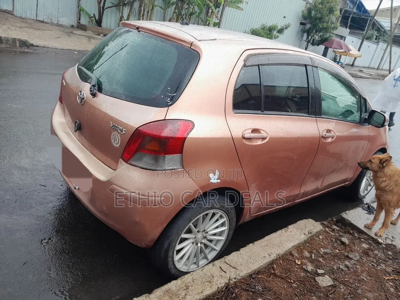 Toyota Yaris 2008 Orange
