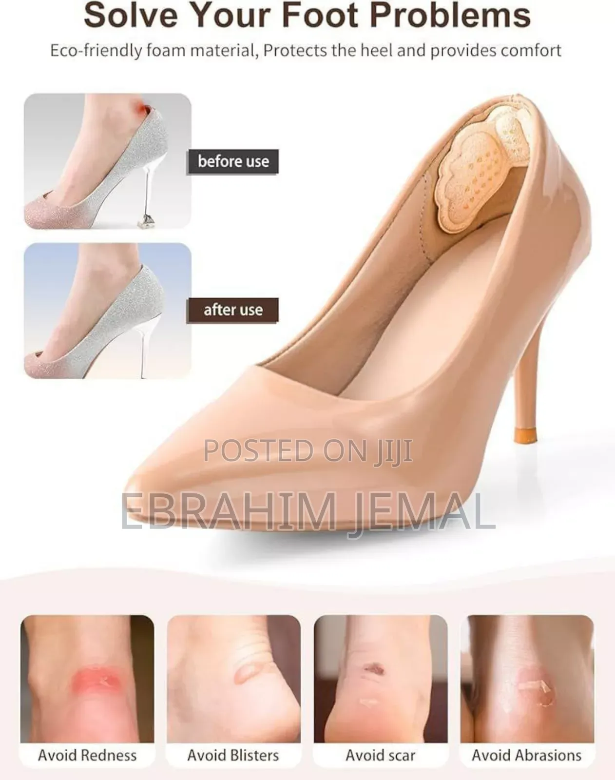 2pcs Heel Pads