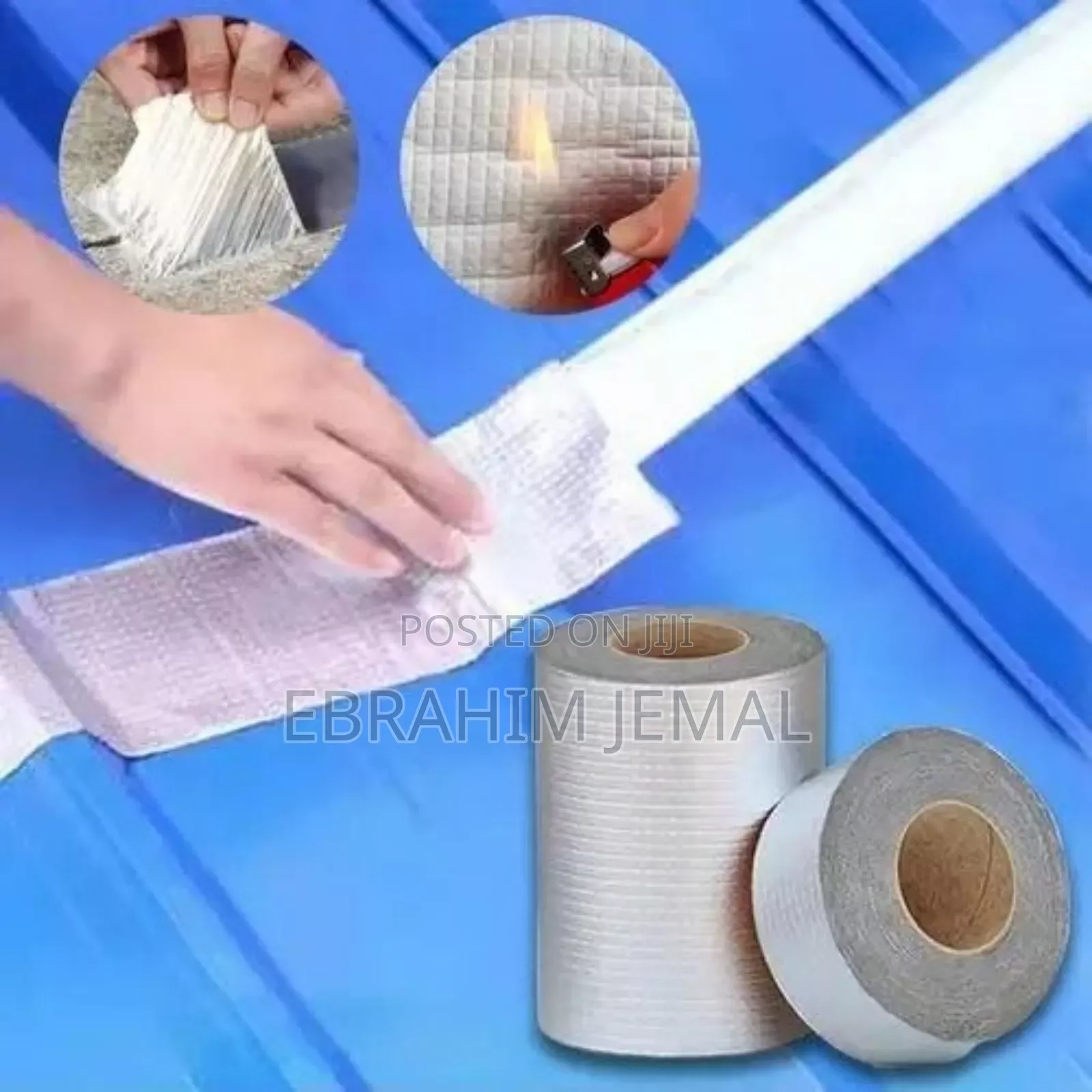 Waterproof Tape ለሮቶ፥ለጣሪያ እና ለቧንቧ Leakage መጠገኛ