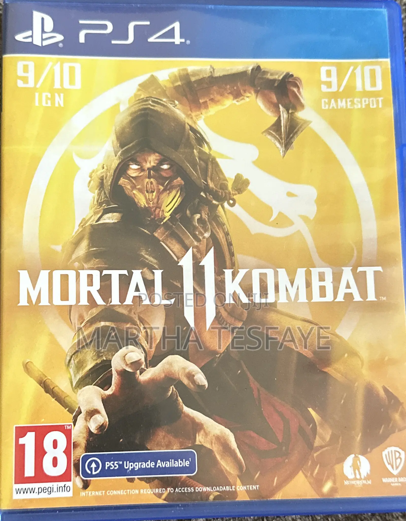 Ps 4 Game, Mortal Combat 11