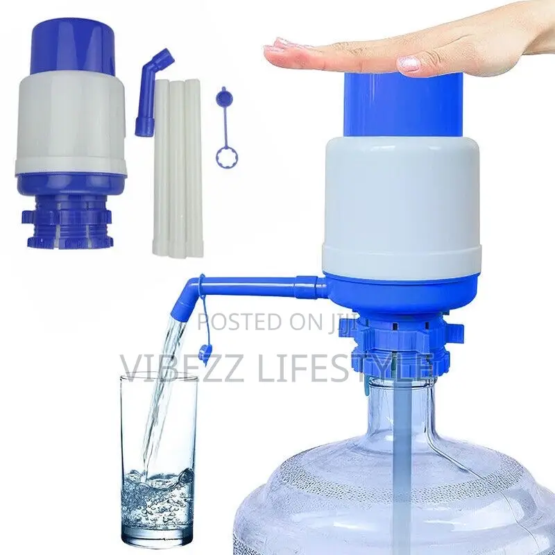 Portable Manual Water Bottle Pump - Bpa Free Durable