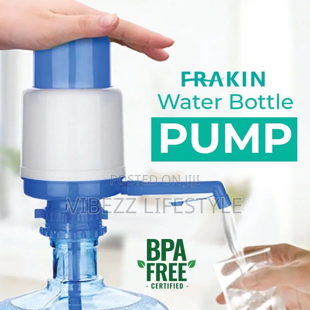 Portable Manual Water Bottle Pump - Bpa Free Durable