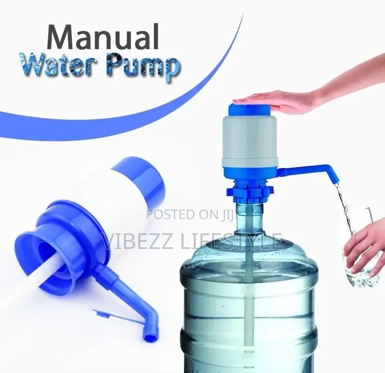 Portable Manual Water Bottle Pump - Bpa Free Durable