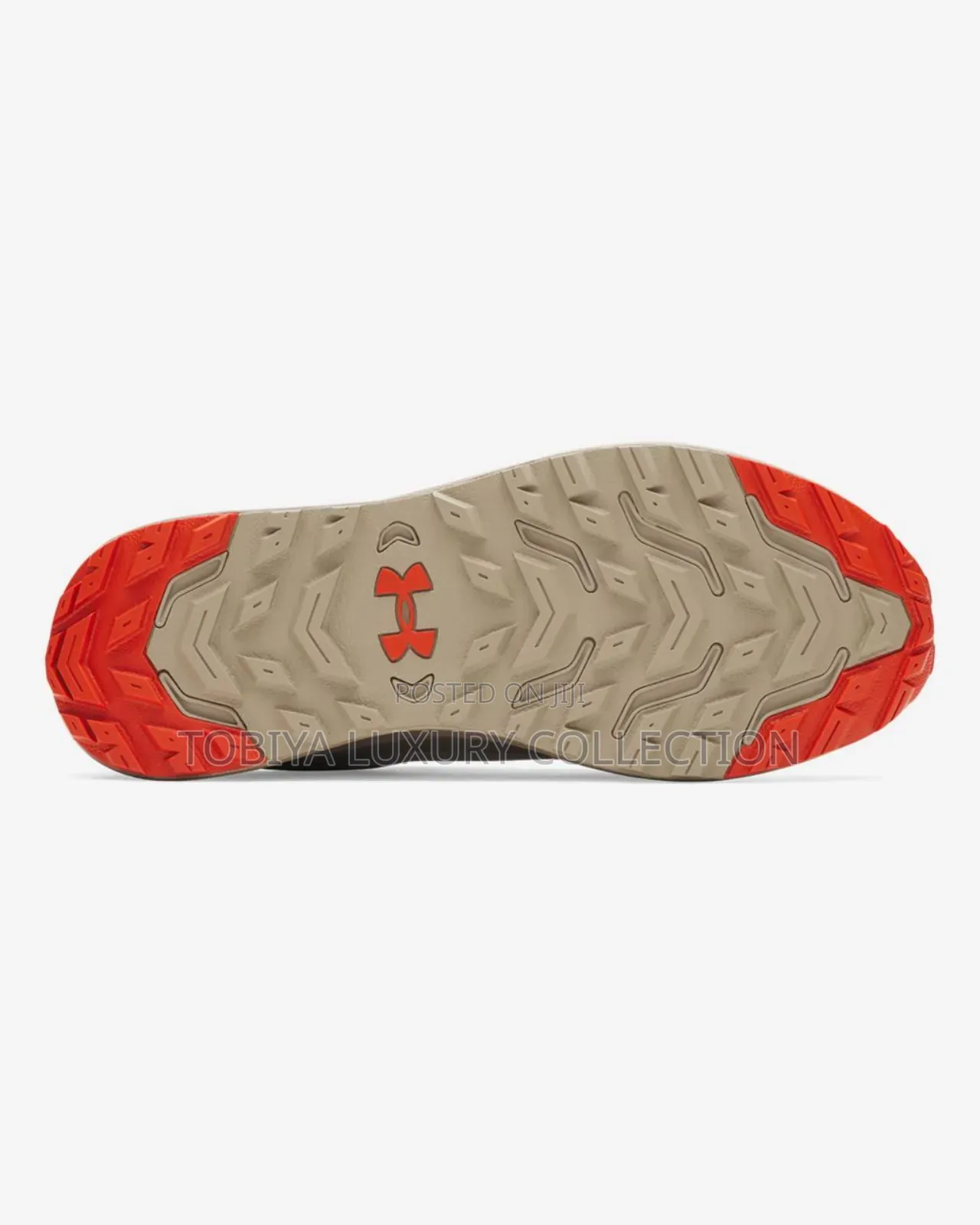 Under Armour Under Armor Charged Bandit Trail 3 Shoes Beige Sand Red