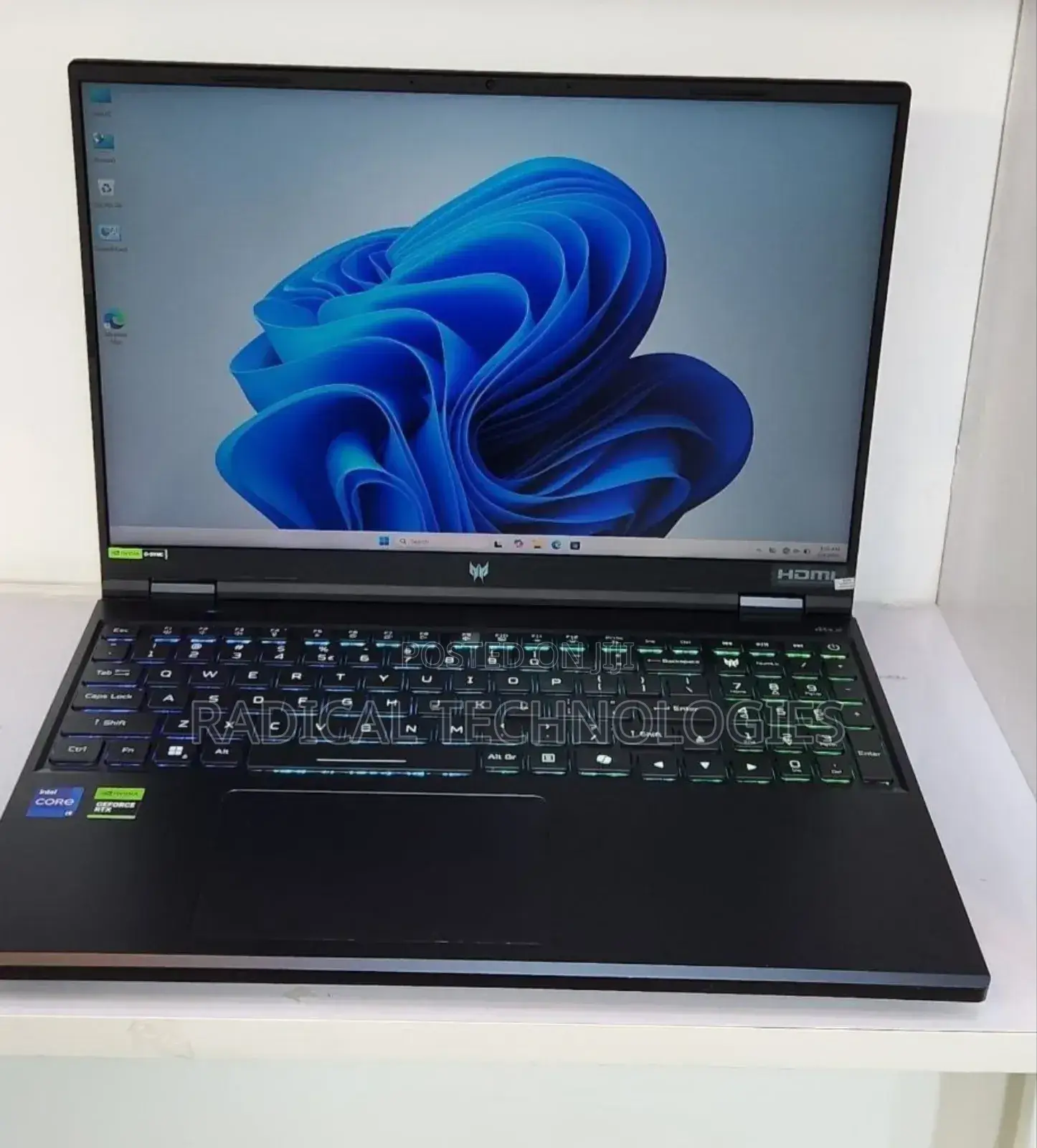 New Laptop Acer Predator Helios Neo 16 16GB Intel Core i9 SSD 1T