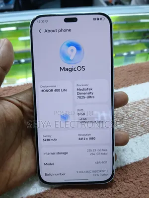 New Honor 400 Lite 256 GB White
