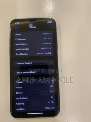 Apple iPhone XS 64 GB Black