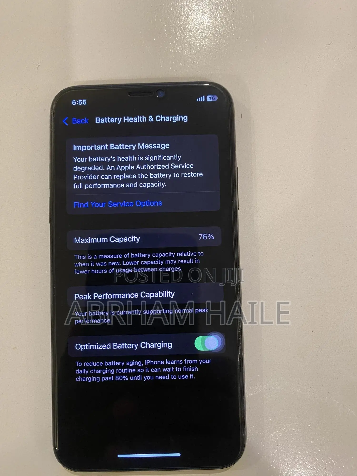 Apple iPhone XS 64 GB Black