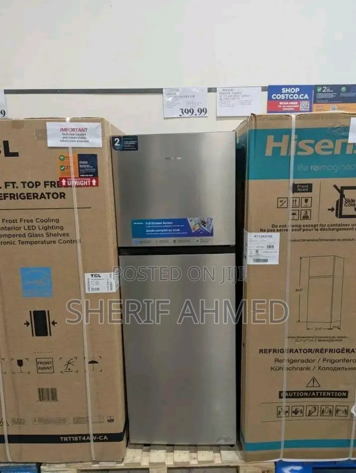Hisense or Media 400 Later Frig