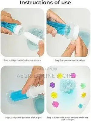 16 Stamp Gel Toilet Bowl Cleaner