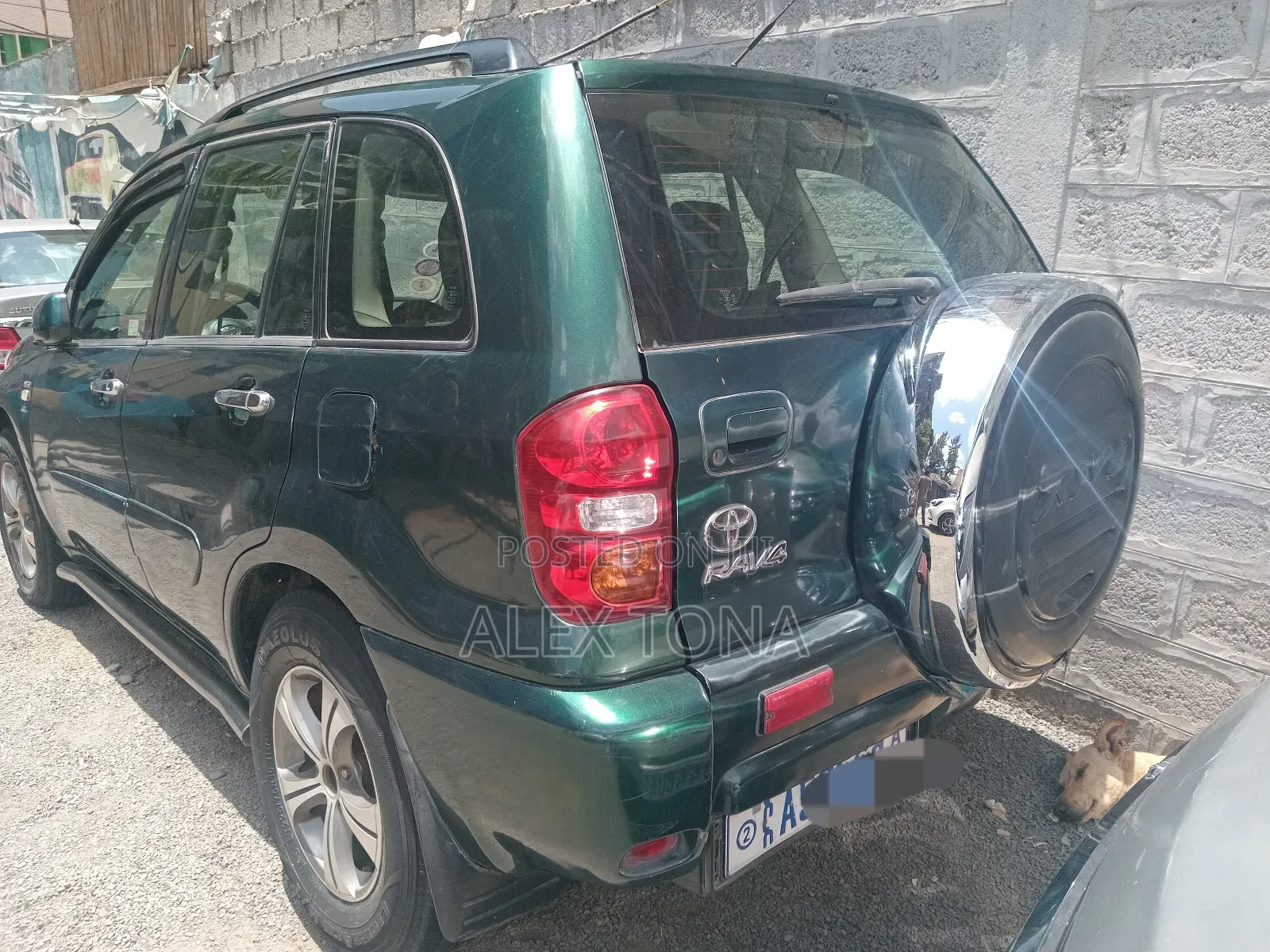 Toyota RAV4 2005 Green