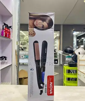 Nova Professional Hair Straightener (Model Sx-8009).