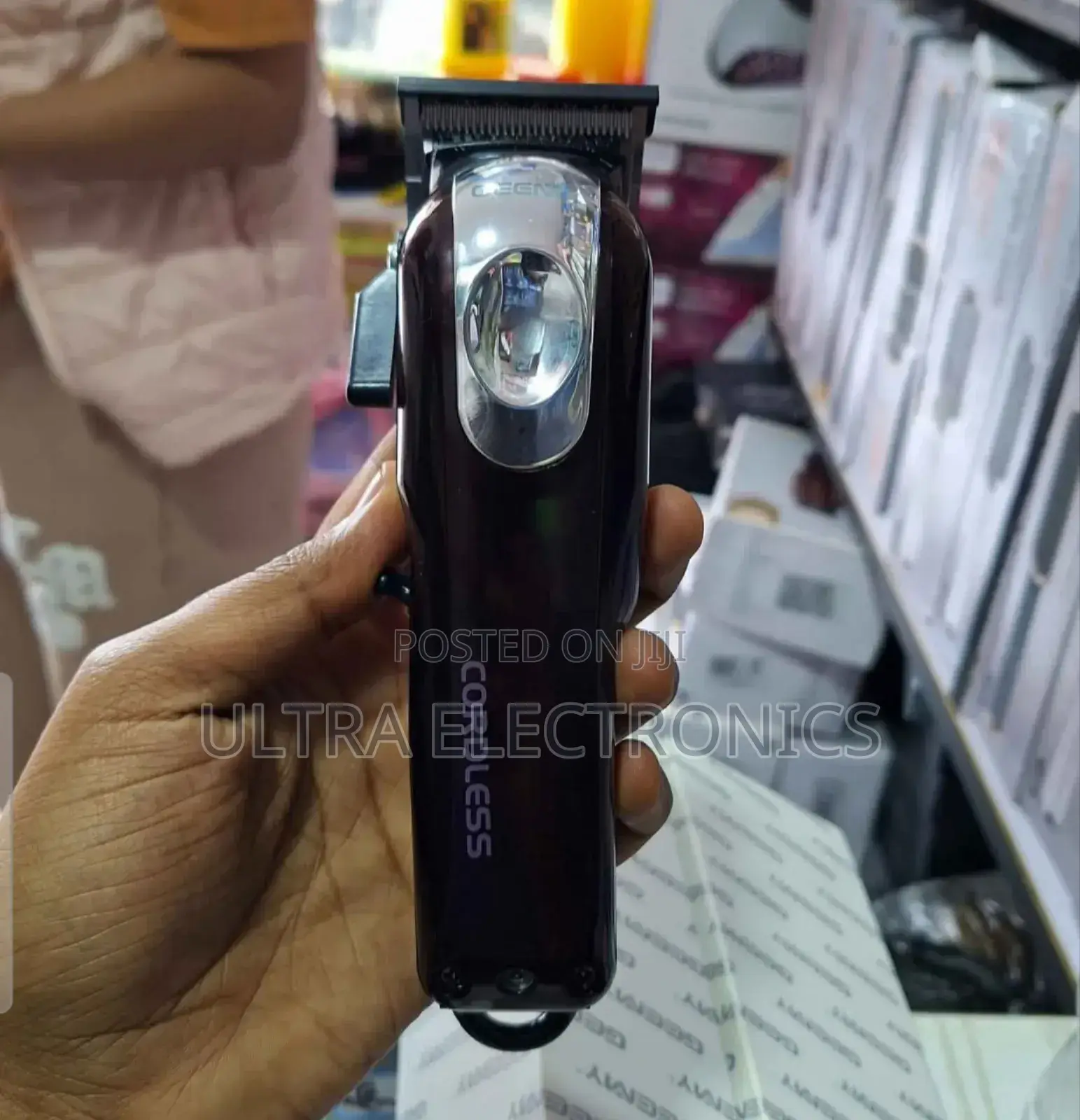 የፀጉር ማሽን Geemy Gm-805 Professional Cordless Hair Clipper. Technology: