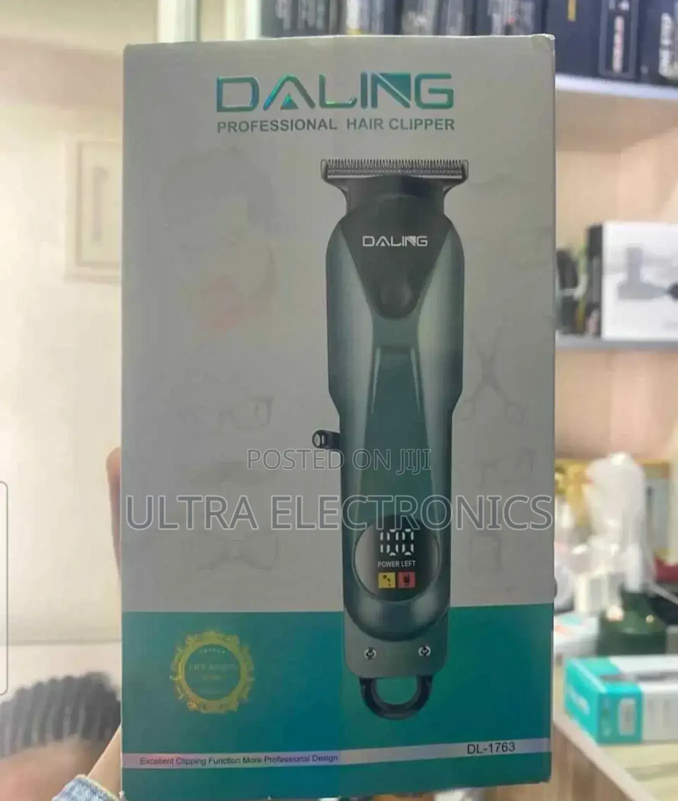 የፀጉር ማሽን Daling Dl-1763 Professional Hair Clipper. Features: It