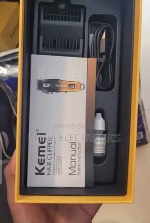 የፀጉር ማሽን Kemei Professional Hair Clipper, Likely Model Km-709a O