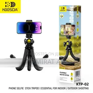 Koosda KTP-02 Flexible Tripod Selfie Stick