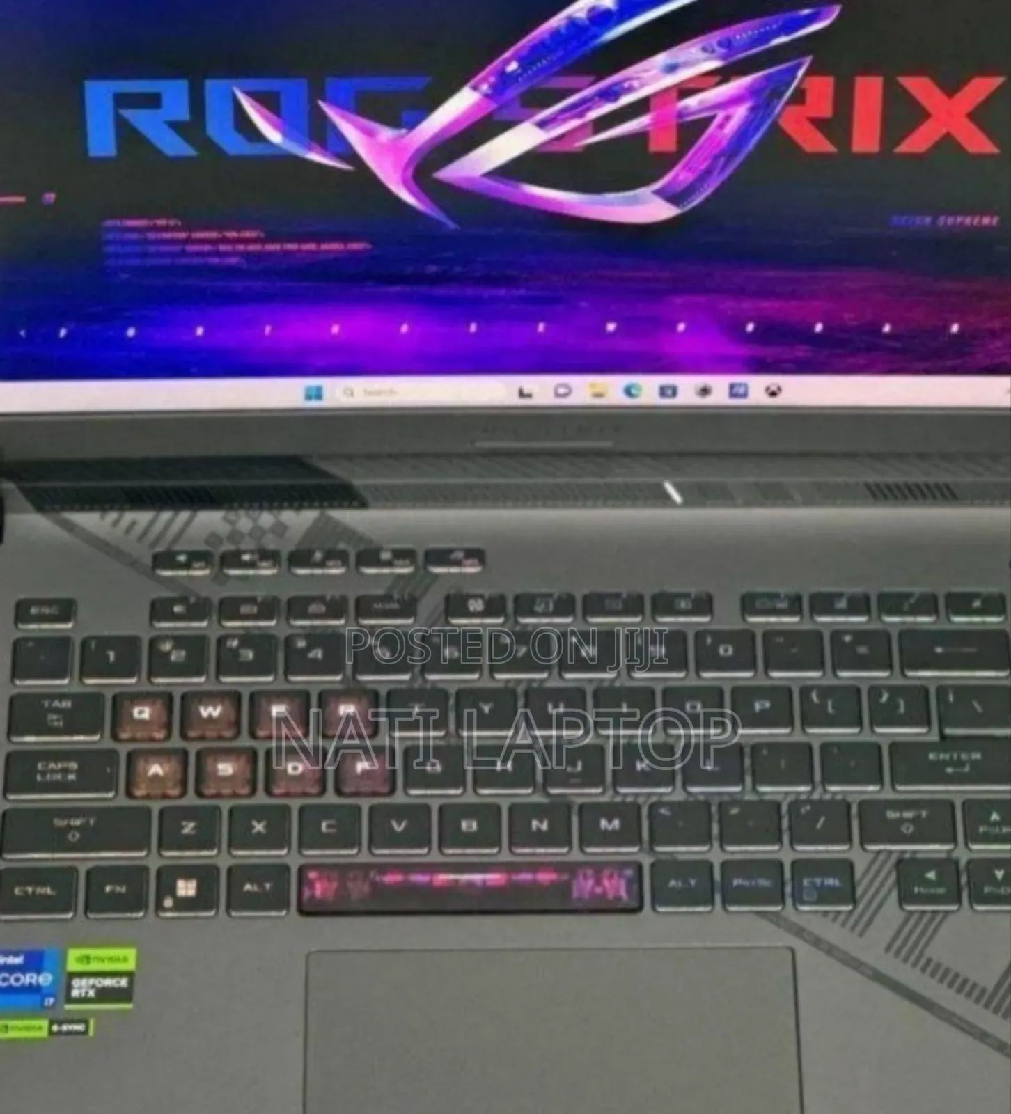 New Laptop Asus ROG Strix G16 G614 32GB Intel Core i9 SSD 2T