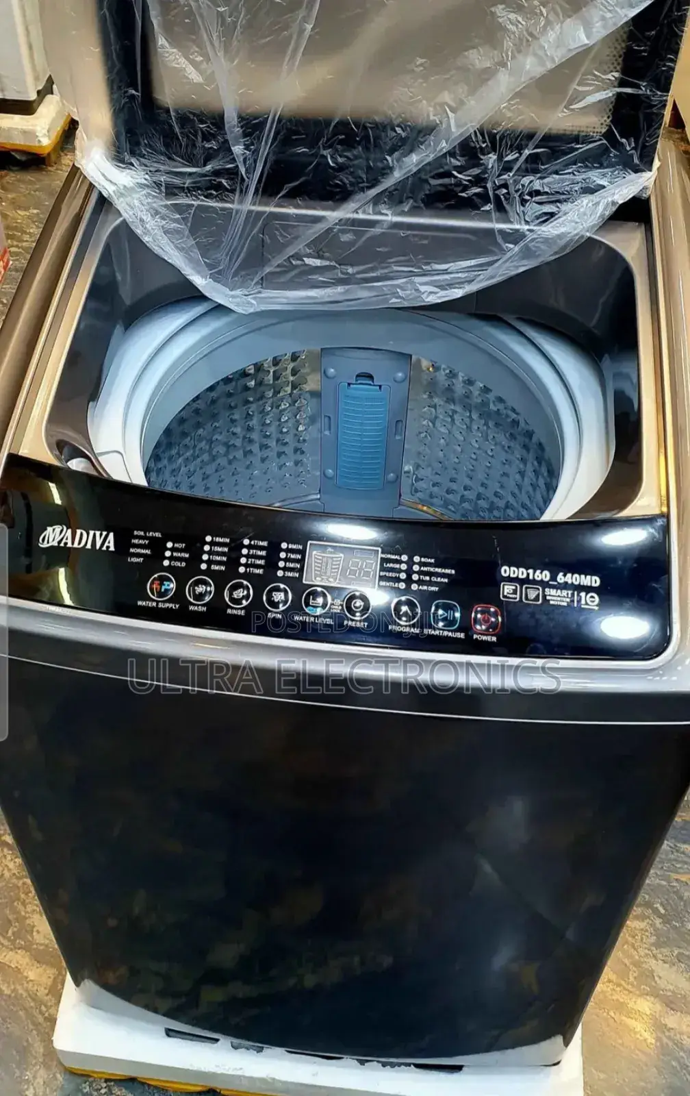 Madiva Fully-Automatic Top-Loading Washing Machine, Available in The