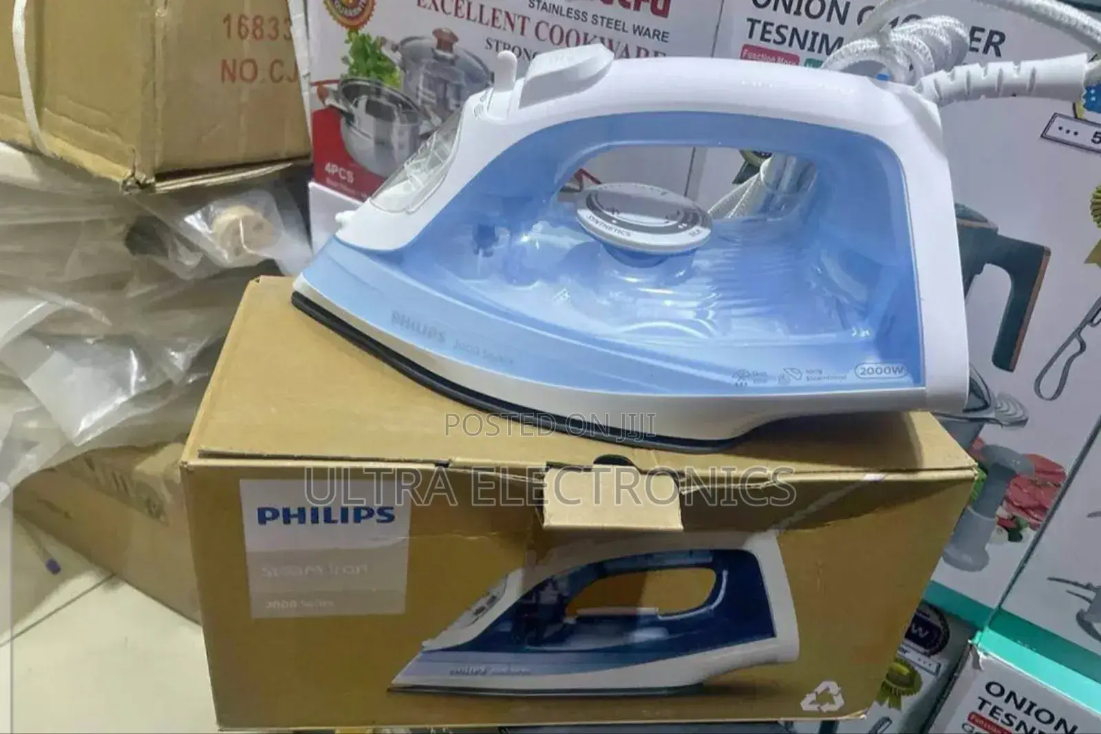 Philips 2000 Series Steam Iron, Likely Model Gc1740/20.