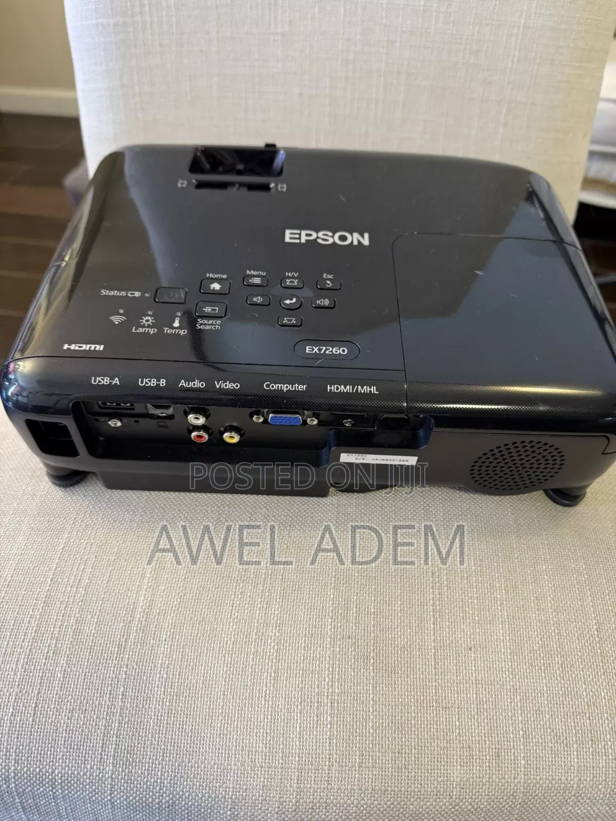 Epson Pro Ex7260 Full Hd 3lcd Wxga Wifi Wireless 3600-Lumens Projector