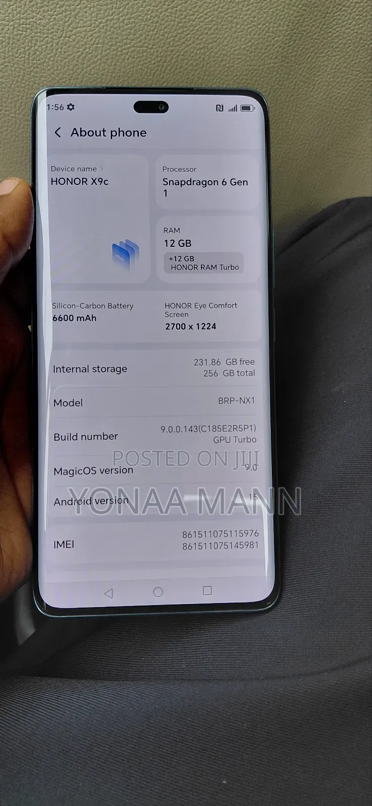 New Honor X9c 256 GB