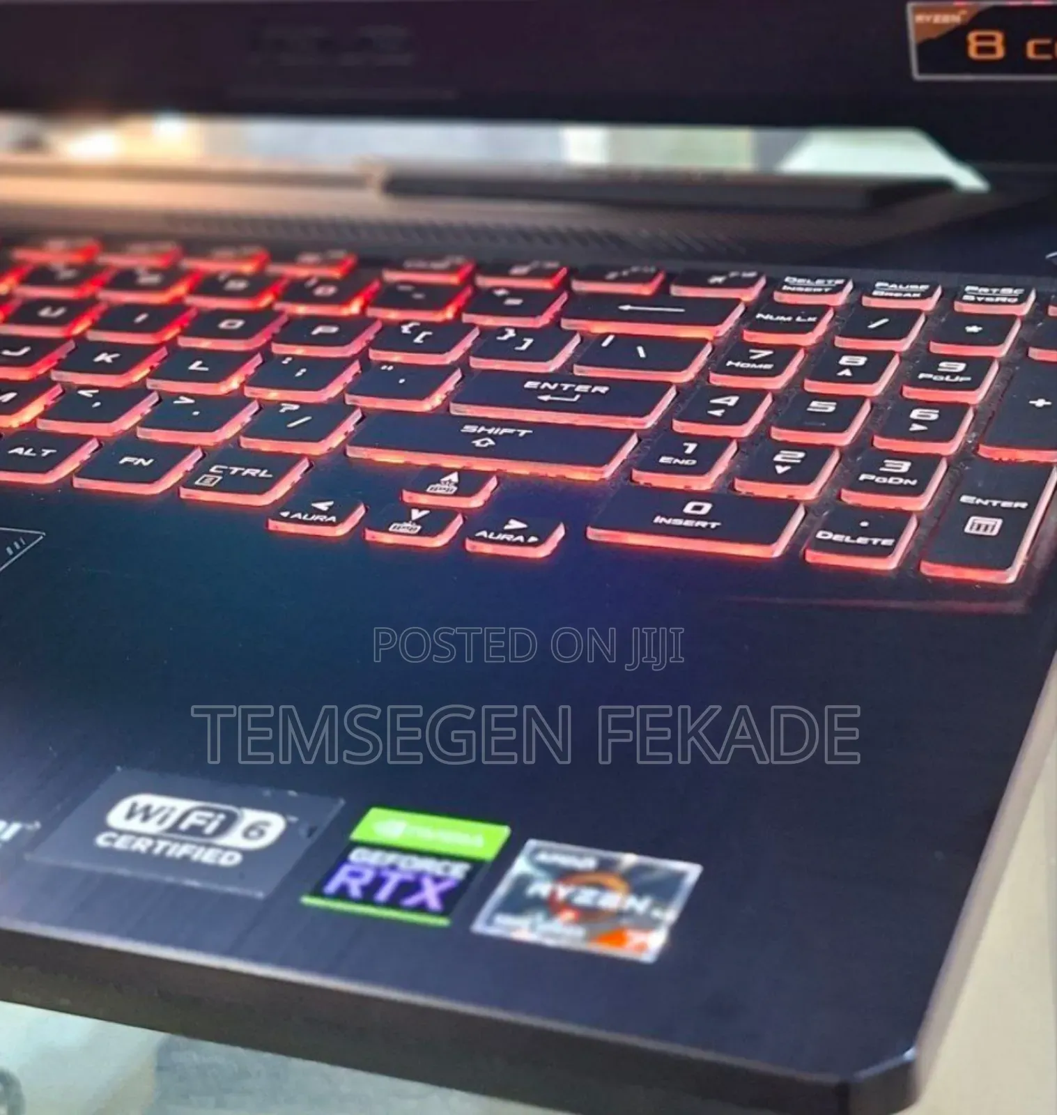 New Laptop Asus TUF Gaming A15 16GB AMD Ryzen 7 SSD 512GB