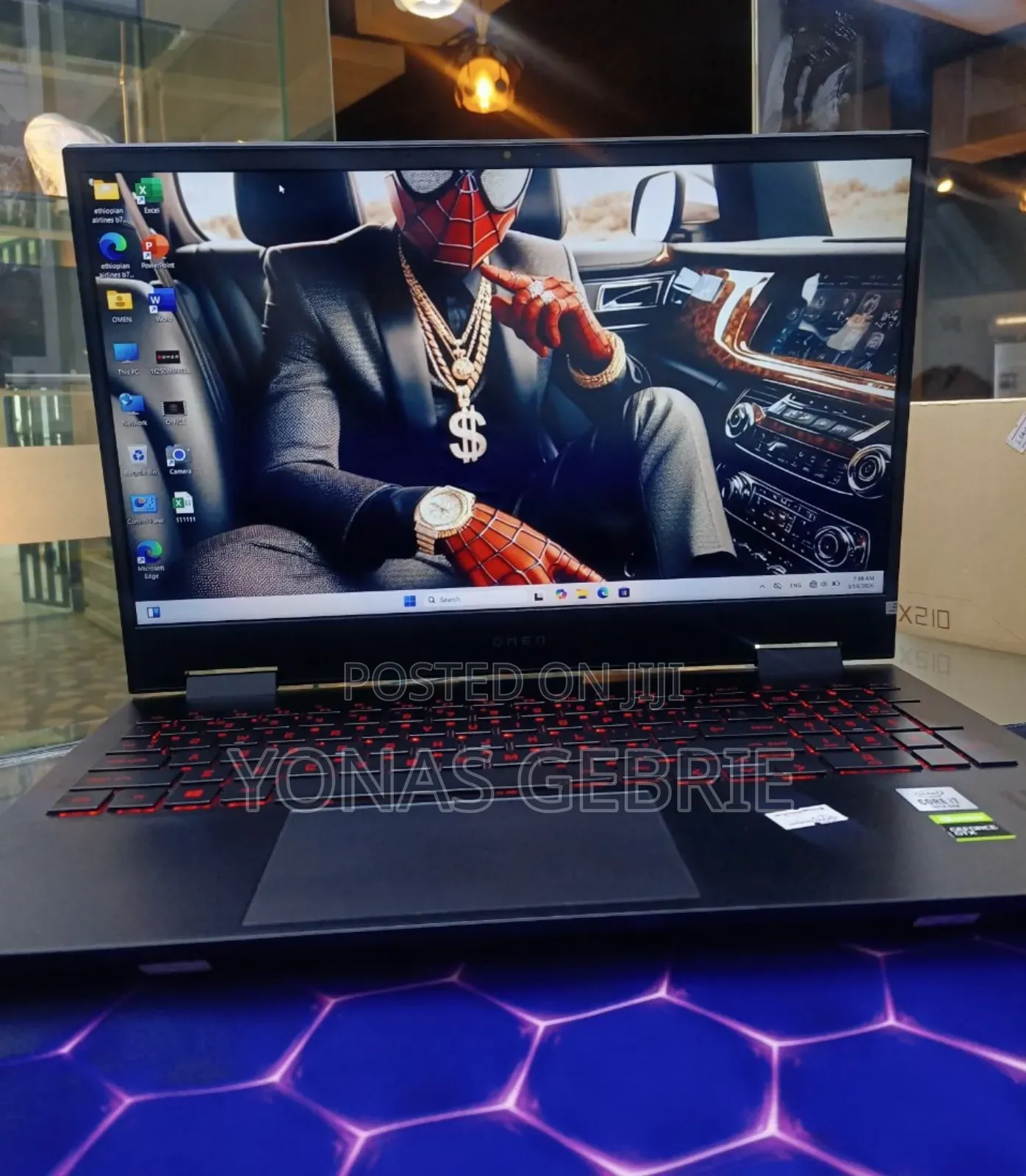 New Laptop HP 16GB Intel Core i7 SSD 512GB
